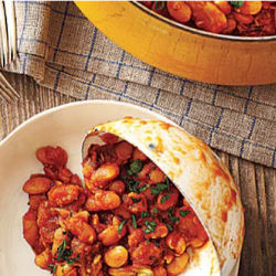 Smoky Baked Beans with Chorizo